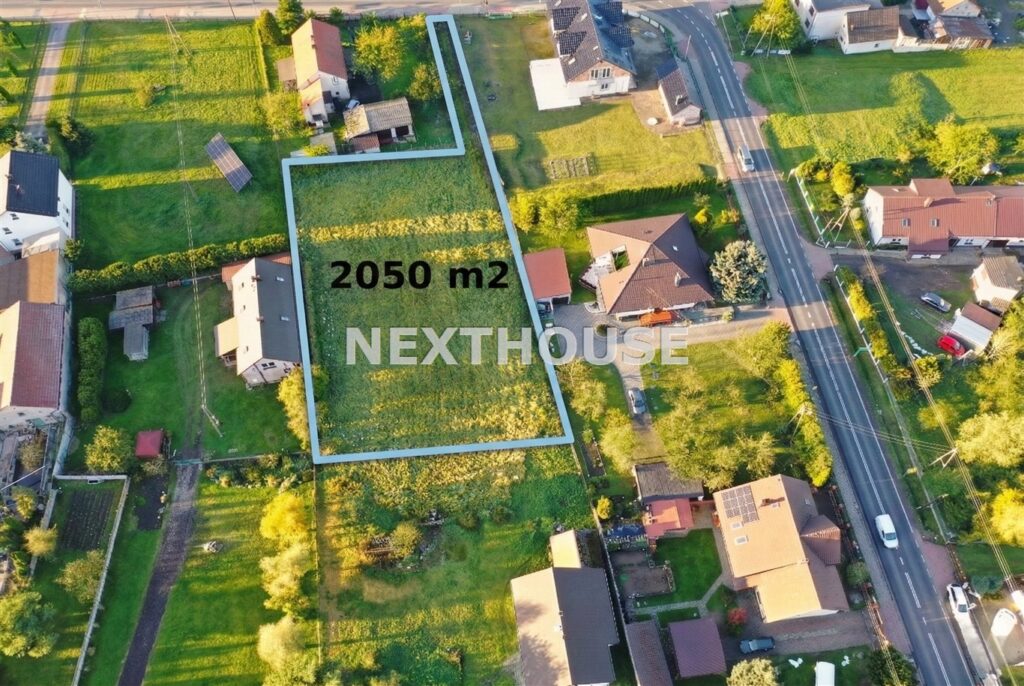 Działka, Kleszczów, 2 050 m2